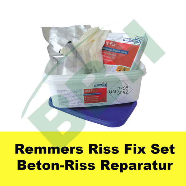 Remmers Epoxy Riss-Fix Set CF100 Epoxidharz Injektionsharz Beton