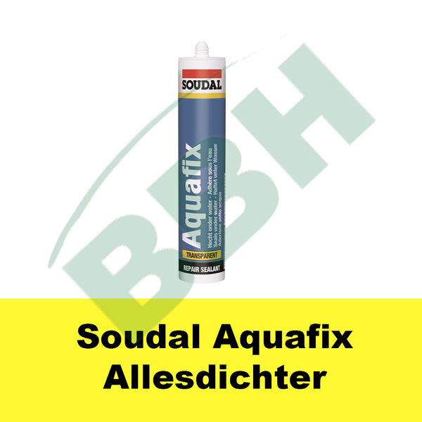 SOUDAL Aquafix Allesdichter 310ml Kartusche transparent