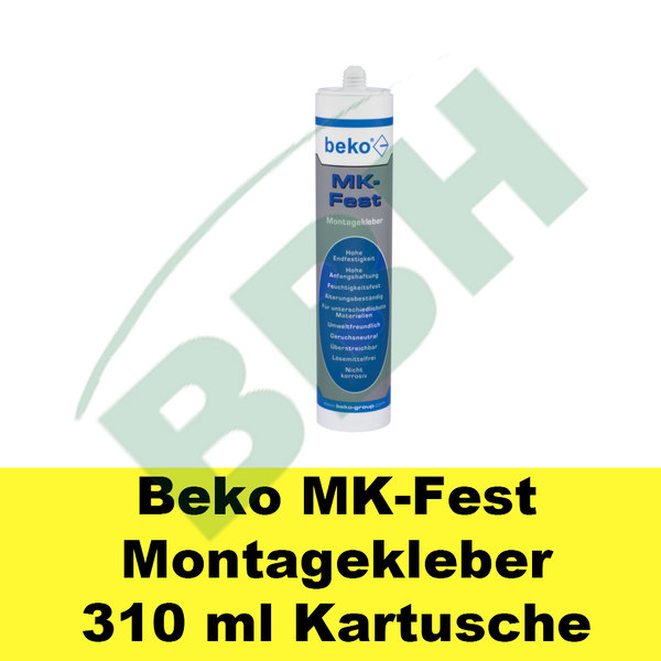 Beko MK-Fest Montagekleber weiß 310 ml