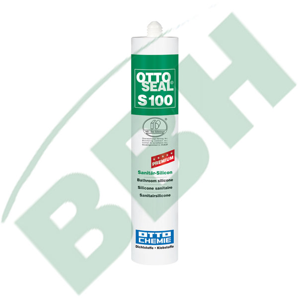 Ottoseal S100 Premium Sanitär Silicon 300 ml - viele Farben -